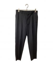 JOHN SMEDLEY（ジョンスメドレー）の古着「ツイードパンツ」｜ブラック