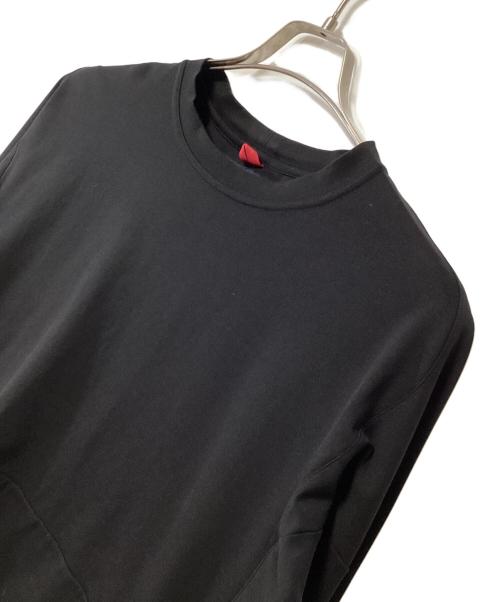 LARDINI（ラルディーニ）LARDINI (ラルディーニ) クルーネックトレーナー ブラック サイズ:48の古着・服飾アイテム