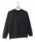 LARDINI（ラルディーニ）の古着「クルーネックトレーナー」｜ブラック
