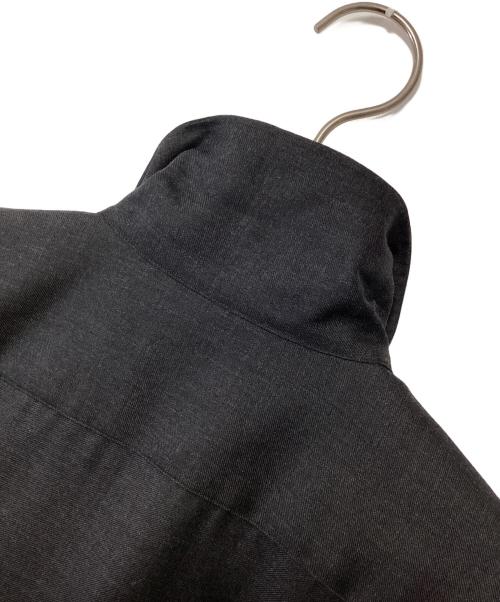 JOHN SMEDLEY（ジョンスメドレー）JOHN SMEDLEY (ジョンスメドレー) オーバーシャツ ブラック サイズ:3(L)の古着・服飾アイテム