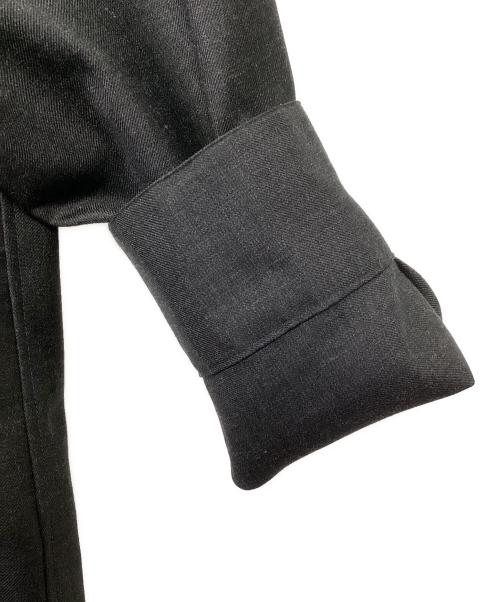 JOHN SMEDLEY（ジョンスメドレー）JOHN SMEDLEY (ジョンスメドレー) オーバーシャツ ブラック サイズ:3(L)の古着・服飾アイテム