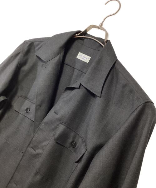JOHN SMEDLEY（ジョンスメドレー）JOHN SMEDLEY (ジョンスメドレー) オーバーシャツ ブラック サイズ:3(L)の古着・服飾アイテム