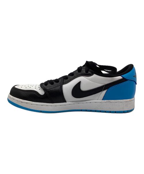 NIKE（ナイキ）NIKE (ナイキ) AIR JORDAN 1 RETRO LOW OG SP TRAVIS SCOTT ブラック×スカイブルー×ホワイト サイズ:27の古着・服飾アイテム