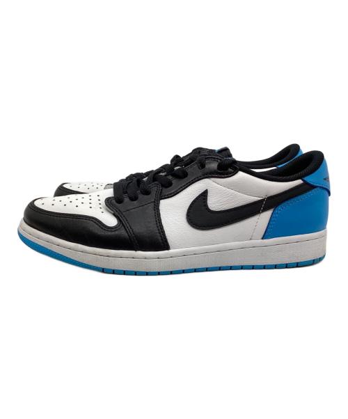 NIKE（ナイキ）NIKE (ナイキ) AIR JORDAN 1 RETRO LOW OG SP TRAVIS SCOTT ブラック×スカイブルー×ホワイト サイズ:27の古着・服飾アイテム