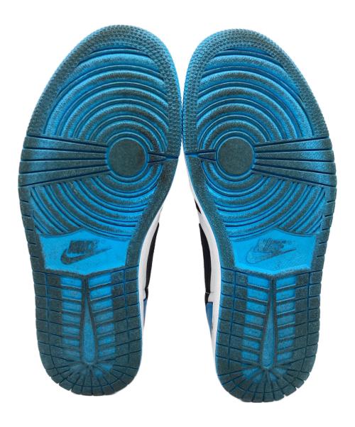 NIKE（ナイキ）NIKE (ナイキ) AIR JORDAN 1 RETRO LOW OG SP TRAVIS SCOTT ブラック×スカイブルー×ホワイト サイズ:27の古着・服飾アイテム