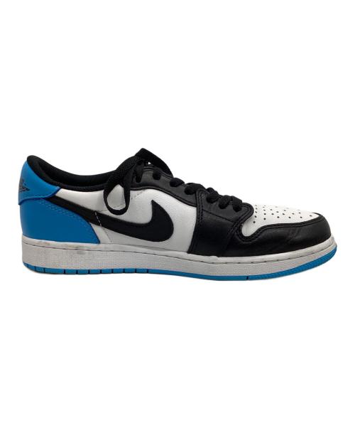 NIKE（ナイキ）NIKE (ナイキ) AIR JORDAN 1 RETRO LOW OG SP TRAVIS SCOTT ブラック×スカイブルー×ホワイト サイズ:27の古着・服飾アイテム