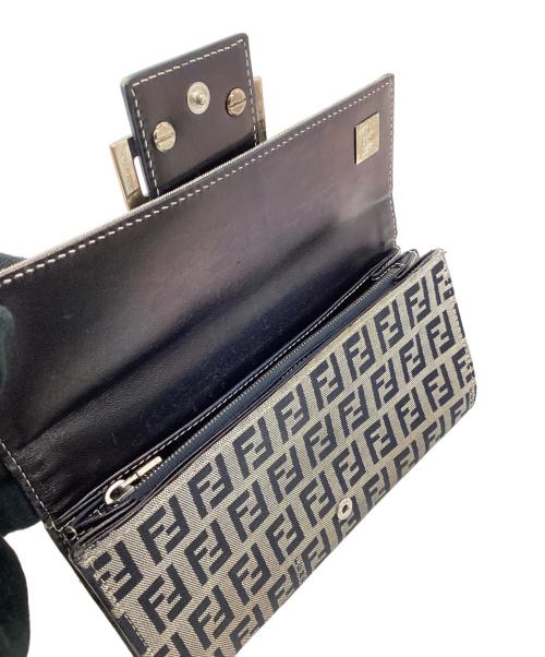 FENDI（フェンディ）FENDI (フェンディ) 長財布 ネイビーの古着・服飾アイテム