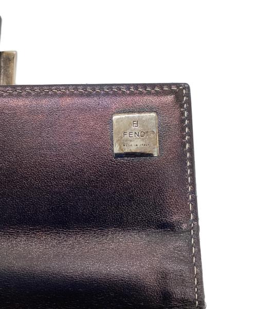 FENDI（フェンディ）FENDI (フェンディ) 長財布 ネイビーの古着・服飾アイテム
