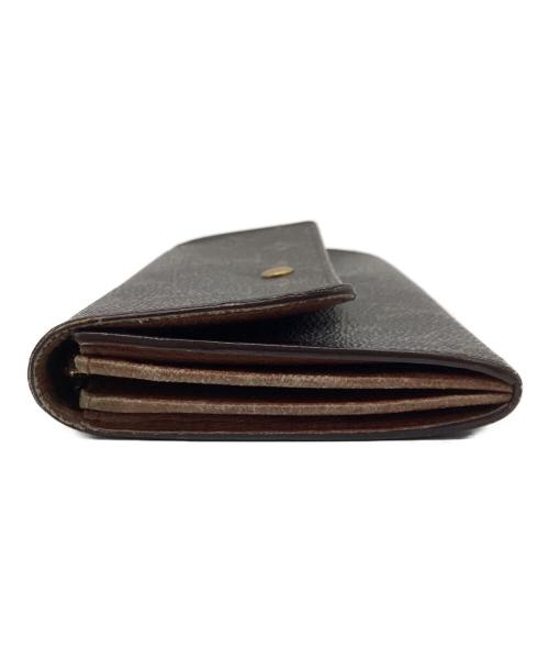 LOUIS VUITTON（ルイ ヴィトン）LOUIS VUITTON (ルイ ヴィトン) ポシェット・ポルトモネ クレディ ブラウンの古着・服飾アイテム