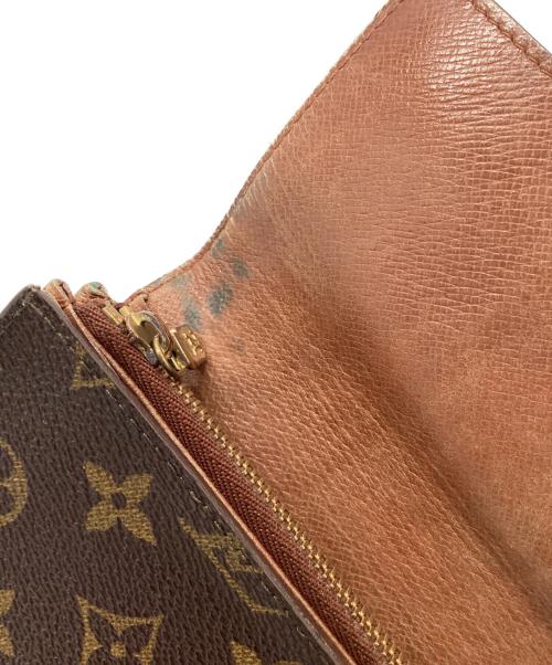 LOUIS VUITTON（ルイ ヴィトン）LOUIS VUITTON (ルイ ヴィトン) ポシェット・ポルトモネ クレディ ブラウンの古着・服飾アイテム