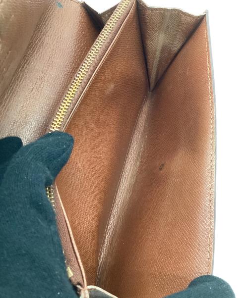 LOUIS VUITTON（ルイ ヴィトン）LOUIS VUITTON (ルイ ヴィトン) ポシェット・ポルトモネ クレディ ブラウンの古着・服飾アイテム