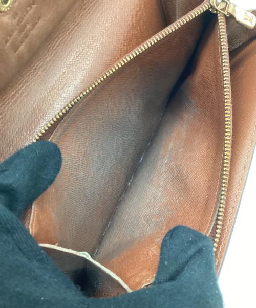 LOUIS VUITTON（ルイ ヴィトン）LOUIS VUITTON (ルイ ヴィトン) ポシェット・ポルトモネ クレディ ブラウンの古着・服飾アイテム