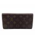 LOUIS VUITTON (ルイ ヴィトン) ポシェット・ポルトモネ クレディ ブラウン：10000円