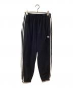 adidasアディダス）の古着「アディカラー スリーストライプス フリース スウェットパンツ」｜ブラック