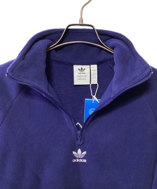 adidas（アディダス）adidas (アディダス) フリースジャケット ネイビー サイズ:L 未使用品の古着・服飾アイテム