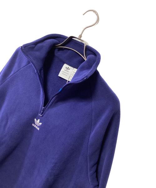 adidas（アディダス）adidas (アディダス) フリースジャケット ネイビー サイズ:L 未使用品の古着・服飾アイテム