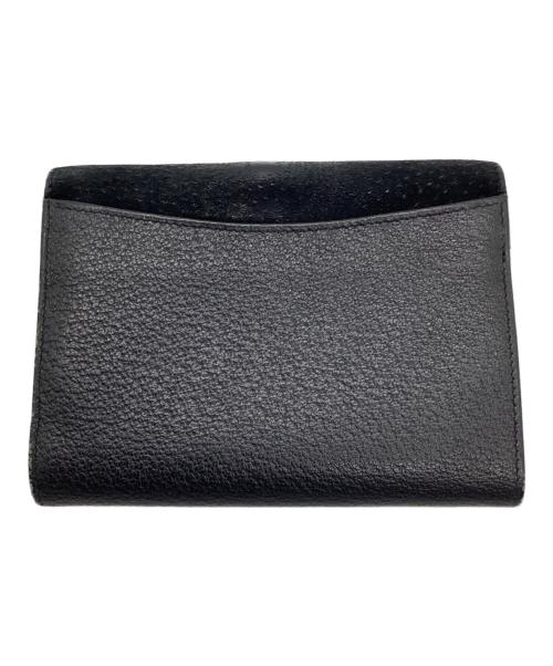 GUCCI（グッチ）GUCCI (グッチ) 3つ折り財布 ブラックの古着・服飾アイテム