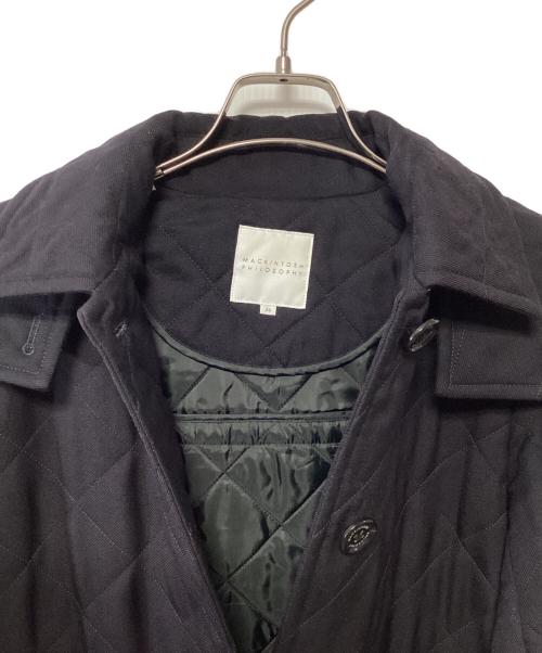 MACKINTOSH PHILOSOPHY（マッキントッシュ フィロソフィー）MACKINTOSH PHILOSOPHY (マッキントッシュ フィロソフィー) キルティングコート ネイビー サイズ:36の古着・服飾アイテム