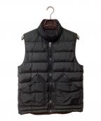 COACHコーチ）の古着「リバーシブルダウンベスト」｜ブラック