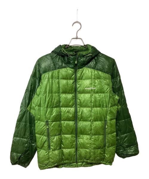 mont-bell（モンベル）mont-bell (モンベル) ダウンジャケット グリーン サイズ:Lの古着・服飾アイテム