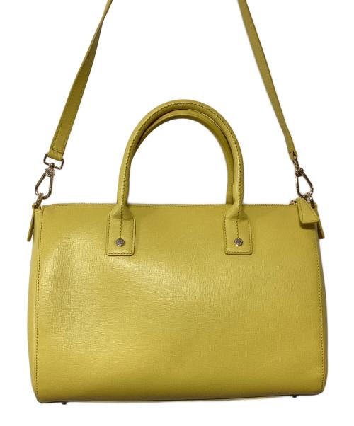 FURLA（フルラ）FURLA (フルラ) 2WAYバッグ イエローの古着・服飾アイテム