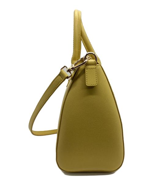 FURLA（フルラ）FURLA (フルラ) 2WAYバッグ イエローの古着・服飾アイテム