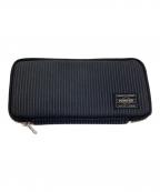 PORTERポーター）の古着「ロングウォレット」｜ブラック