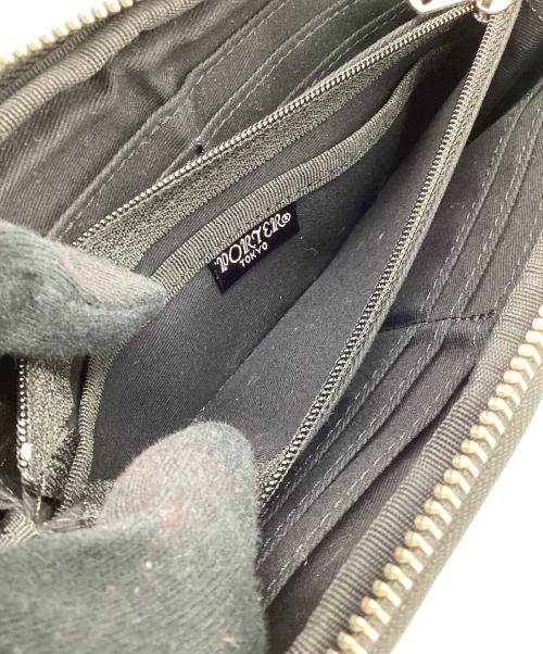 PORTER（ポーター）PORTER (ポーター) ロングウォレット ブラックの古着・服飾アイテム