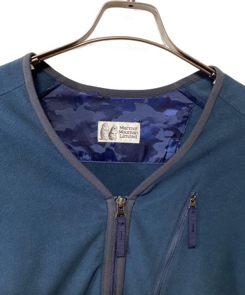 MARMOT（マーモット）MARMOT (マーモット) 厚手カーディガン ネイビー サイズ:Mの古着・服飾アイテム