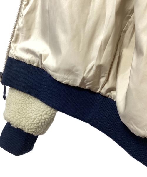 Patagonia（パタゴニア）Patagonia (パタゴニア) Retro-X Bomber Jacket ホワイト×ネイビー サイズ:XSの古着・服飾アイテム