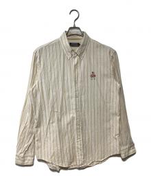 hysterics（ヒステリックス）の古着「長袖シャツ」｜ベージュ×マスタード