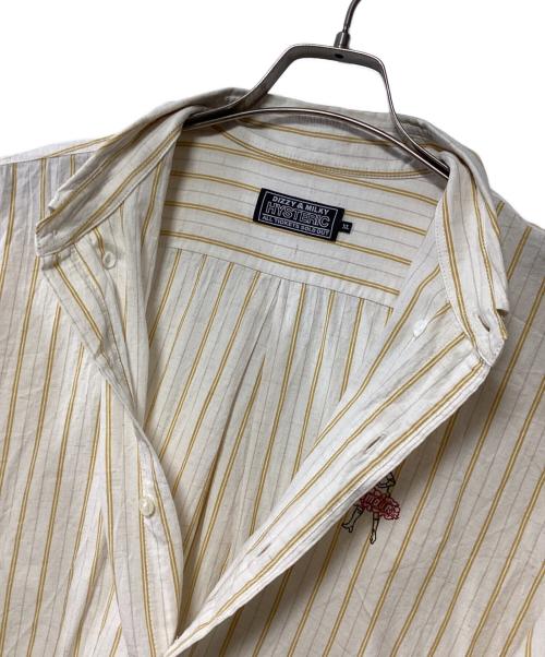 hysterics（ヒステリックス）hysterics (ヒステリックス) 長袖シャツ ベージュ×マスタード サイズ:XLの古着・服飾アイテム