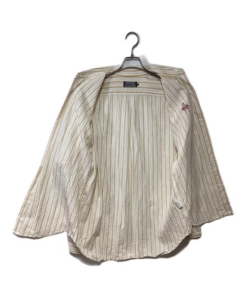 hysterics（ヒステリックス）hysterics (ヒステリックス) 長袖シャツ ベージュ×マスタード サイズ:XLの古着・服飾アイテム