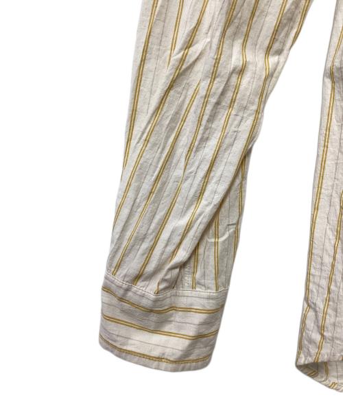 hysterics（ヒステリックス）hysterics (ヒステリックス) 長袖シャツ ベージュ×マスタード サイズ:XLの古着・服飾アイテム