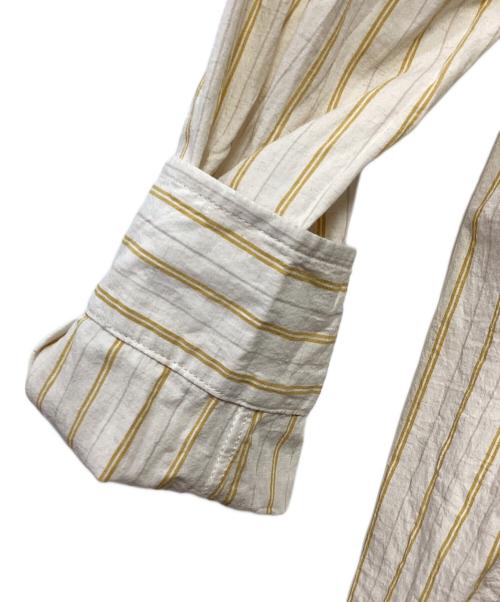 hysterics（ヒステリックス）hysterics (ヒステリックス) 長袖シャツ ベージュ×マスタード サイズ:XLの古着・服飾アイテム