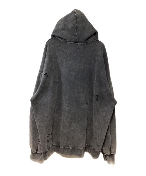 PSYCHO NATION（サイコネーション）PSYCHO NATION (サイコネーション) ジップパーカー グレー サイズ:46の古着・服飾アイテム