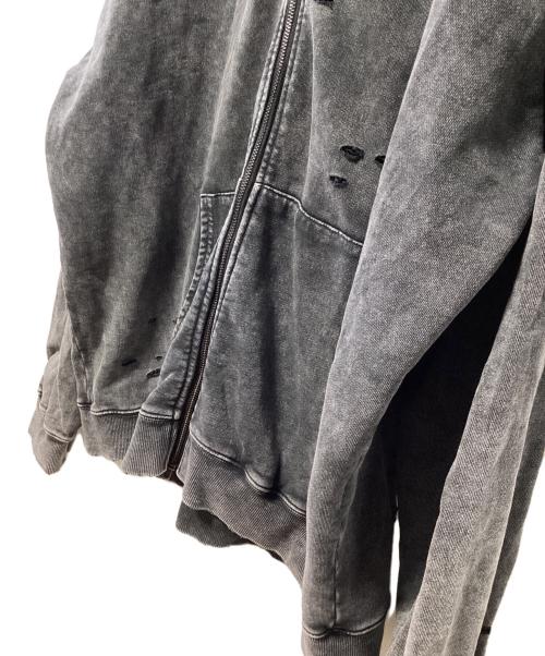 PSYCHO NATION（サイコネーション）PSYCHO NATION (サイコネーション) ジップパーカー グレー サイズ:46の古着・服飾アイテム