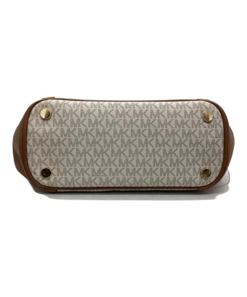 MICHAEL KORS（マイケル・コース）MICHAEL KORS (マイケル・コース) 2WAYバッグ ベージュの古着・服飾アイテム