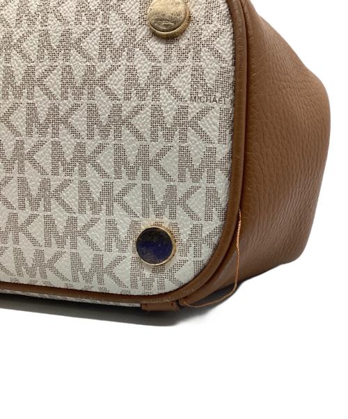 MICHAEL KORS（マイケル・コース）MICHAEL KORS (マイケル・コース) 2WAYバッグ ベージュの古着・服飾アイテム