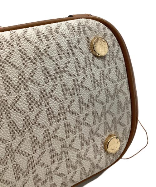 MICHAEL KORS（マイケル・コース）MICHAEL KORS (マイケル・コース) 2WAYバッグ ベージュの古着・服飾アイテム