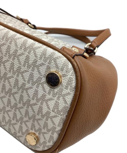 MICHAEL KORS（マイケル・コース）MICHAEL KORS (マイケル・コース) 2WAYバッグ ベージュの古着・服飾アイテム