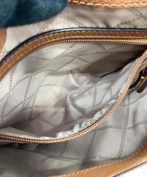 MICHAEL KORS（マイケル・コース）MICHAEL KORS (マイケル・コース) 2WAYバッグ ベージュの古着・服飾アイテム