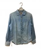 TMTティーエムティー）の古着「デニムシャツ」｜ブルー