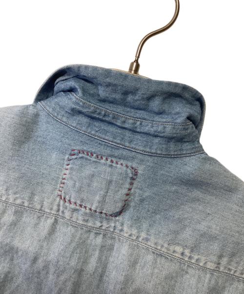TMT（ティーエムティー）TMT (ティーエムティー) デニムシャツ ブルー サイズ:Mの古着・服飾アイテム