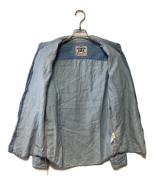 TMT（ティーエムティー）TMT (ティーエムティー) デニムシャツ ブルー サイズ:Mの古着・服飾アイテム