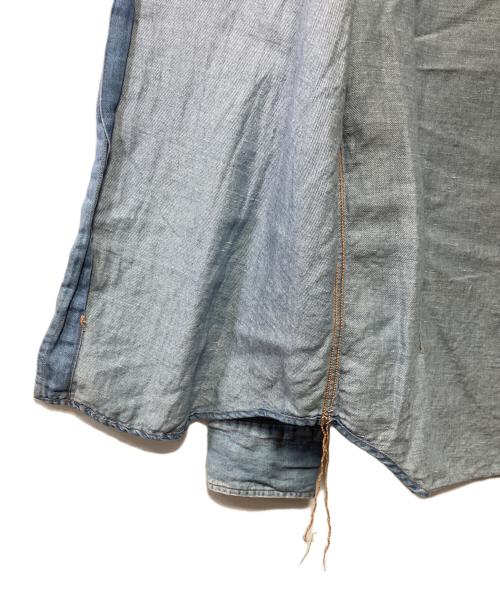 TMT（ティーエムティー）TMT (ティーエムティー) デニムシャツ ブルー サイズ:Mの古着・服飾アイテム