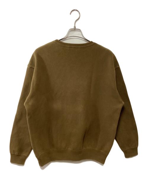 crepuscule（クレプスキュール）crepuscule (クレプスキュール) MILANORIB CREWNECK PO カーキ サイズ:1の古着・服飾アイテム