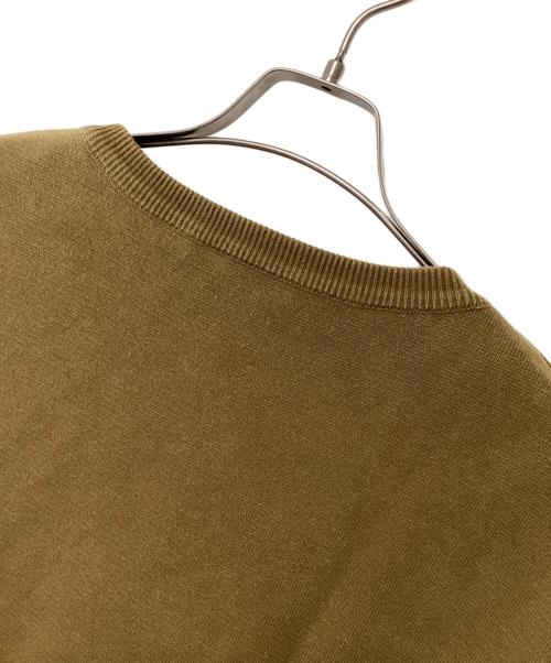 crepuscule（クレプスキュール）crepuscule (クレプスキュール) MILANORIB CREWNECK PO カーキ サイズ:1の古着・服飾アイテム