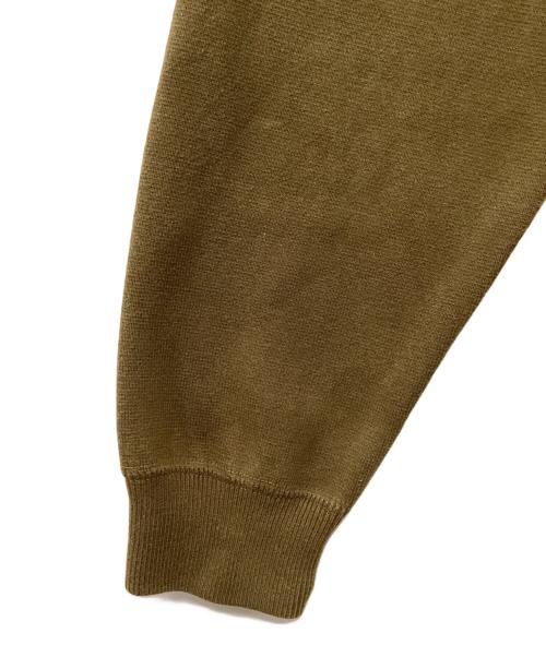 crepuscule（クレプスキュール）crepuscule (クレプスキュール) MILANORIB CREWNECK PO カーキ サイズ:1の古着・服飾アイテム