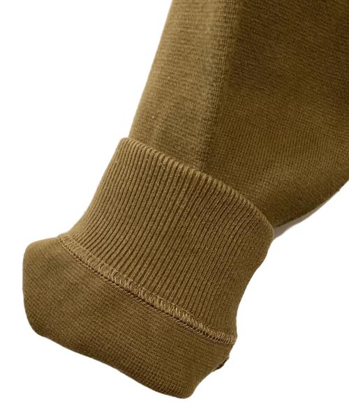 crepuscule（クレプスキュール）crepuscule (クレプスキュール) MILANORIB CREWNECK PO カーキ サイズ:1の古着・服飾アイテム